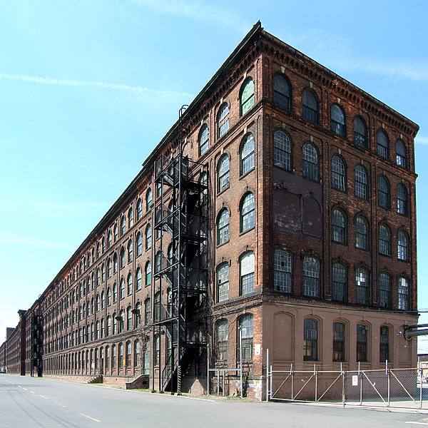 Singer Sewing Machine Factory - Main Building by John Cahill