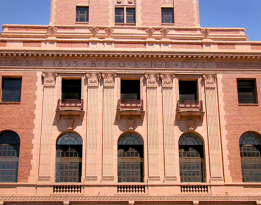 Elks Club Building by Jim Schwartz