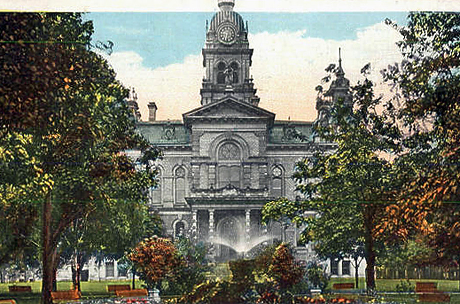 Erie County Courthouse by Alexander Mfg. Co.