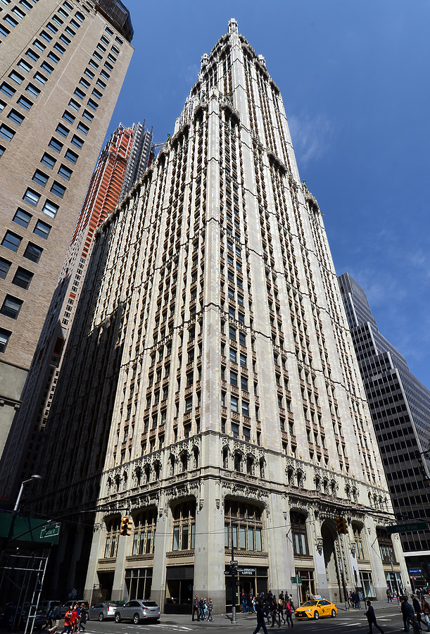 Woolworth Building by John W. Cahill