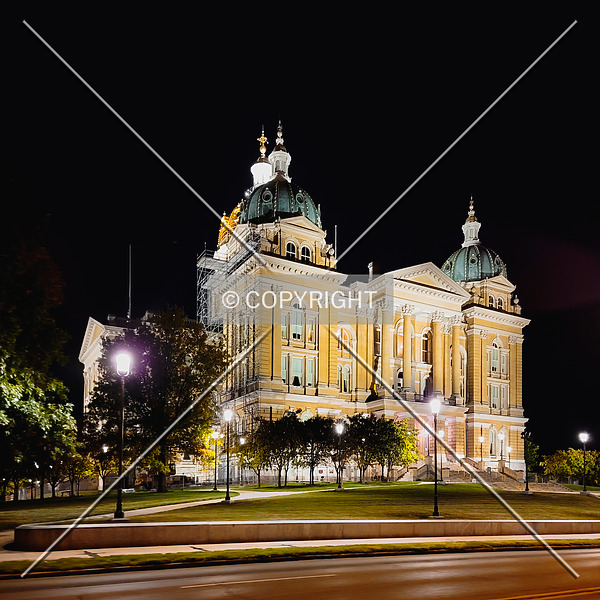 Iowa State Capitol by Ryan Hildebrand