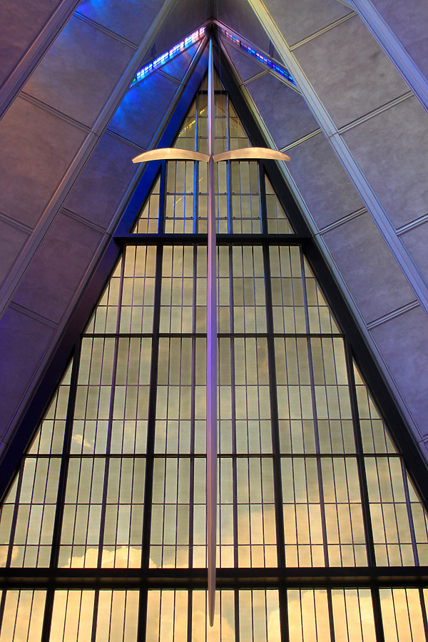 United States Air Force Academy Cadet Chapel by Daniel Kieckhefer