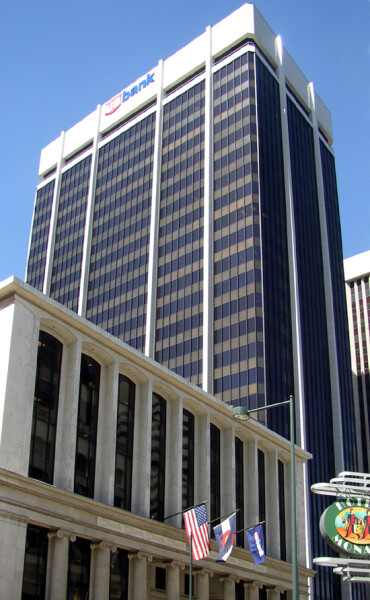 Looking up the southeastern side