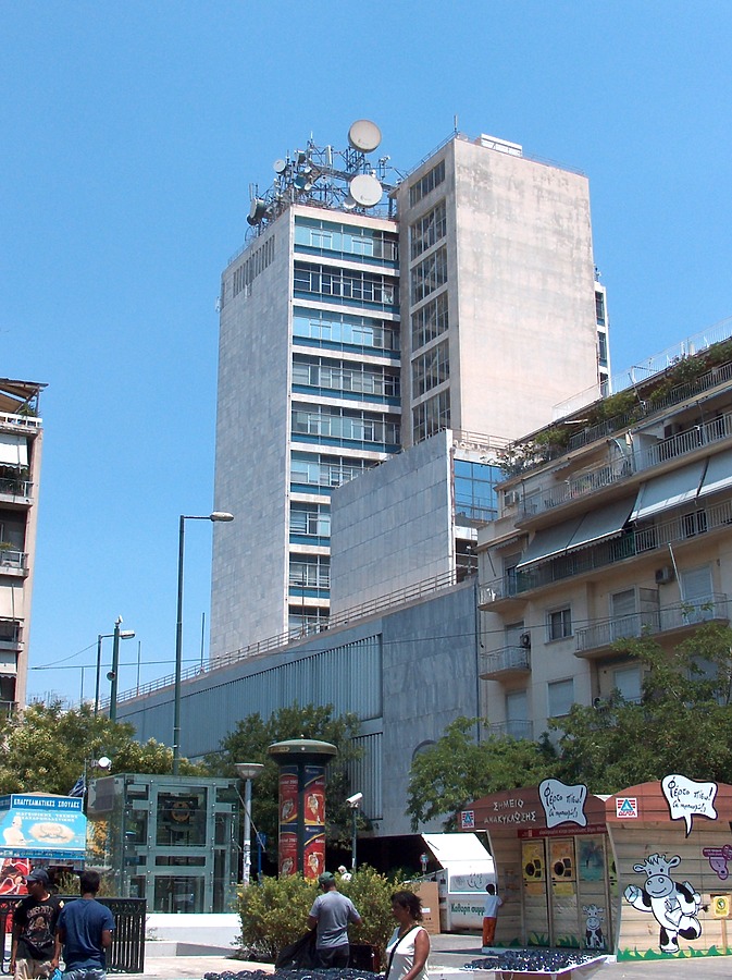 OTE Tower Tritis Septemvriou Street by Gregory Maloukos