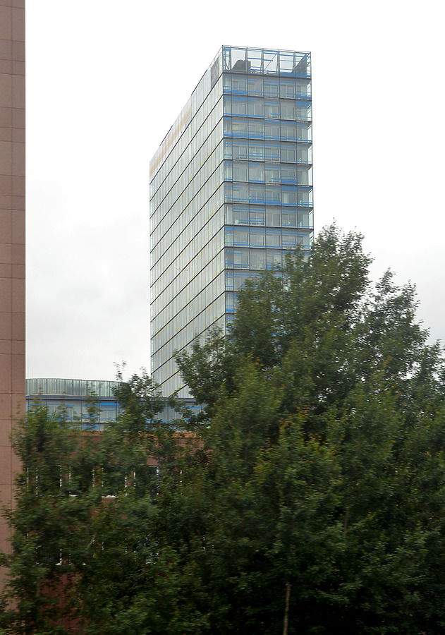 Berliner Tor Center I by John W. Cahill