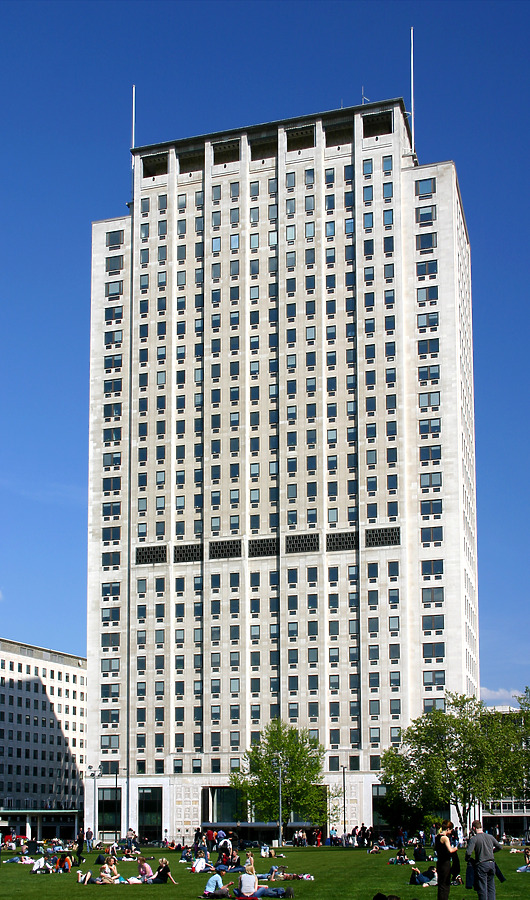 Shell Centre by Tristram Compton