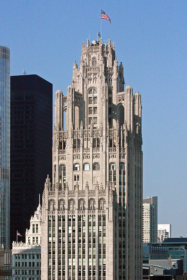 Tribune Tower by Ryan Hildebrand