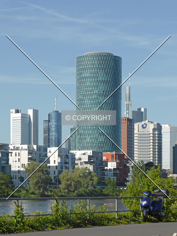 Westhafen Tower by Nephilim