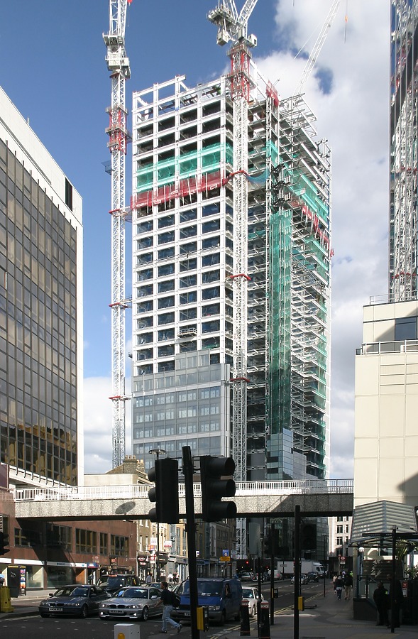Heron Tower by Tristram Compton
