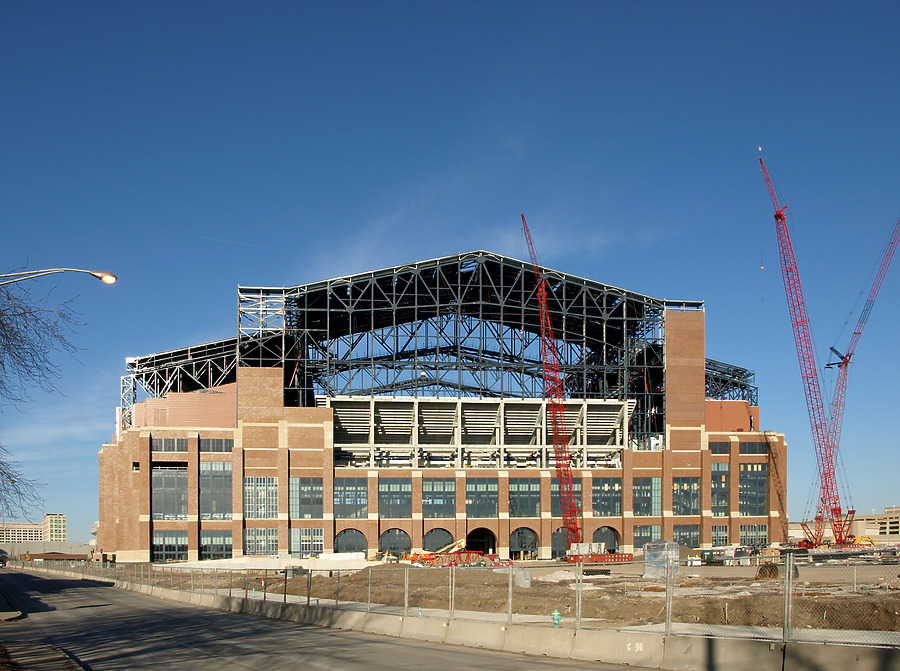 Lucas Oil Stadium by Marshall Gerometta