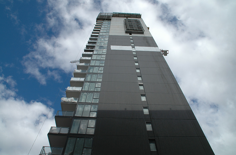 Escen on Church by John Bek