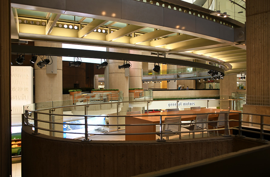 Detroit Marriott at the Renaissance Center by John W. Cahill