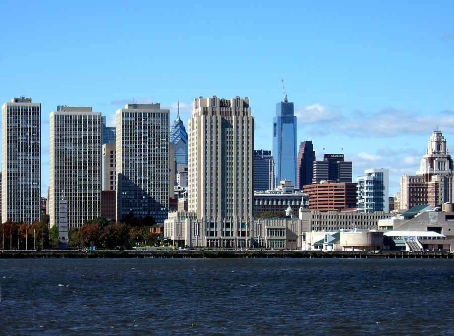 Hilton Philadelphia at Penn's Landing by John Cahill