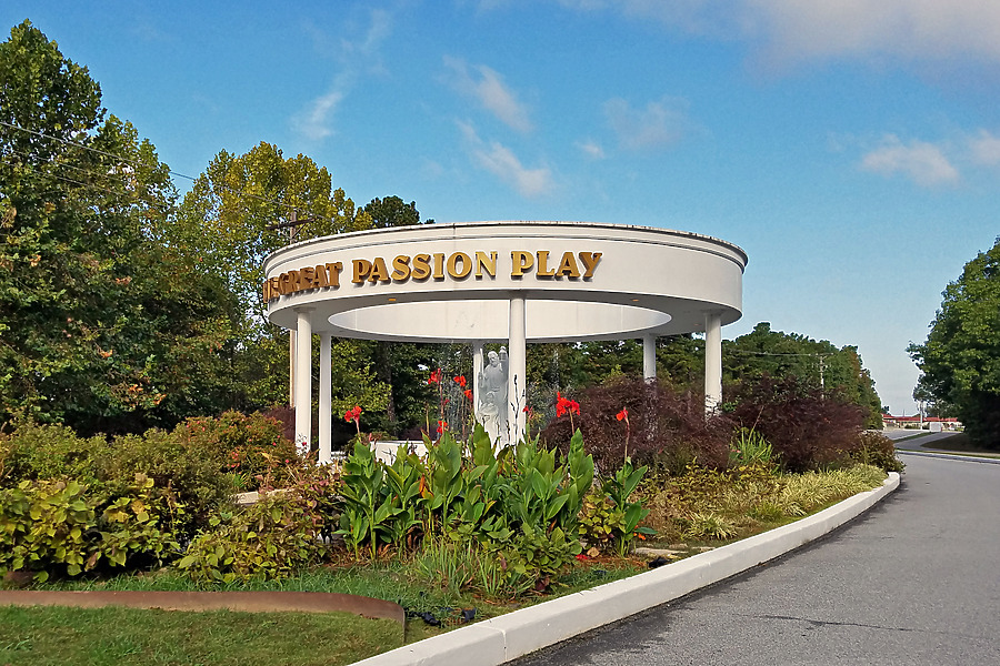 The Great Passion Play Entrance Fountain by Ryan Hildebrand