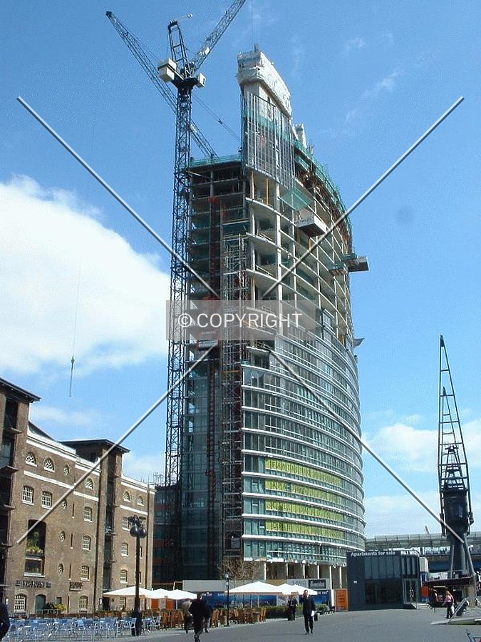 No.1 West India Quay by Mike Stanton