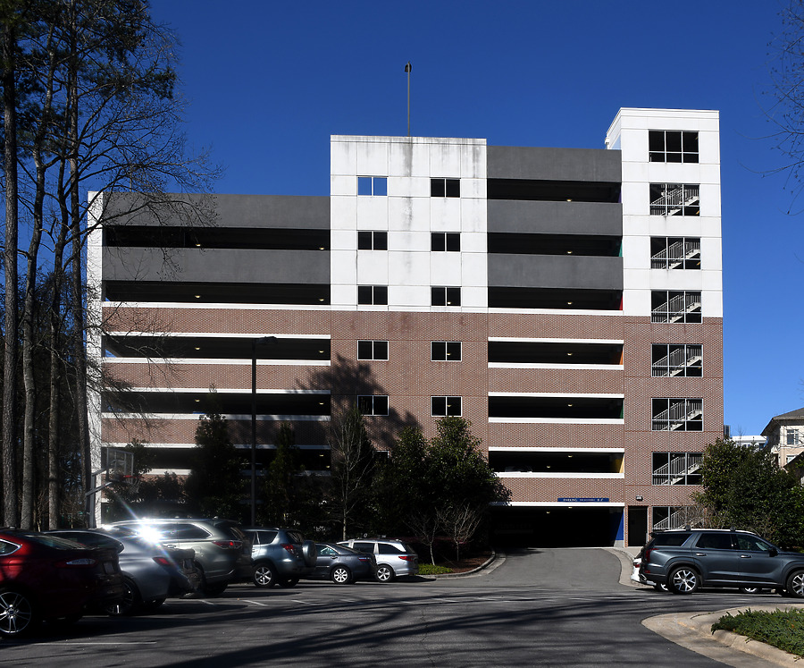 Midtown Plaza Parking Garage Two Photo 989-830-242 - Stock Image - SKYDB