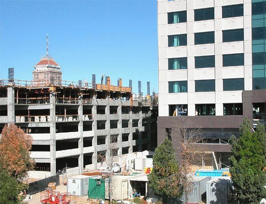 Tower at Convention Center Court by Jim Schwartz