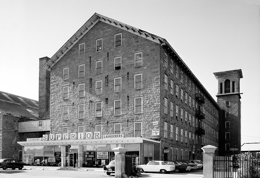 Durfee Mill No. 1 by Library of Congress, HABS, Jack E. Boucher