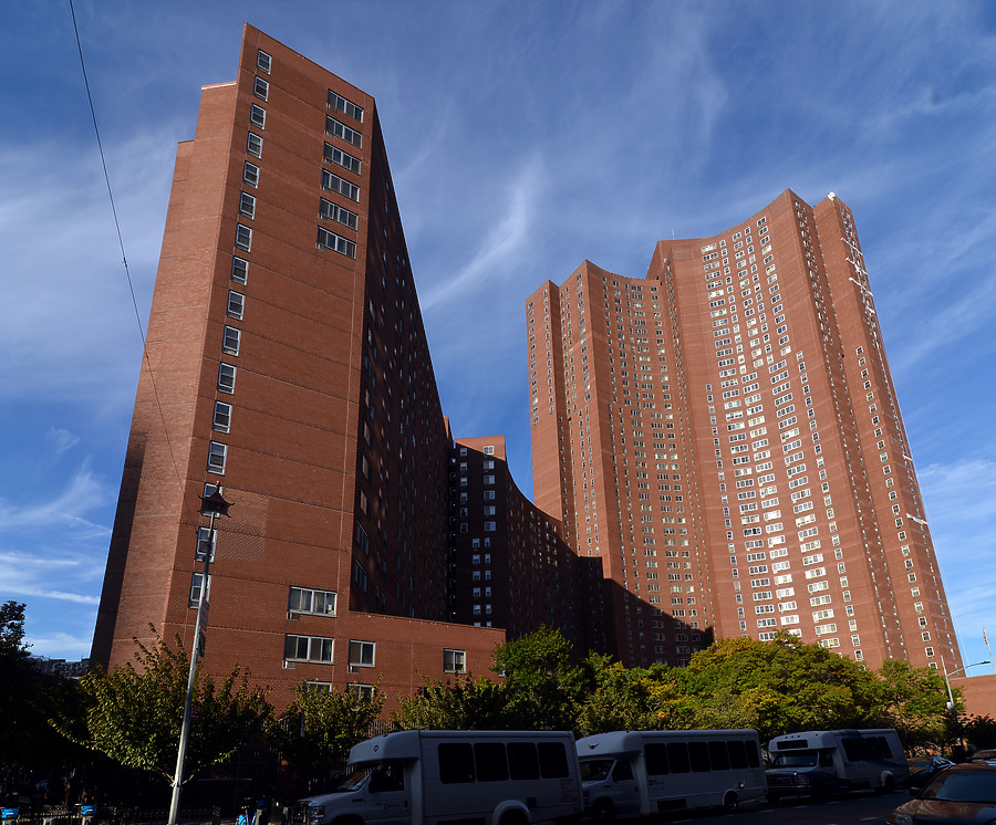 Confucius Plaza Apartments by John W. Cahill