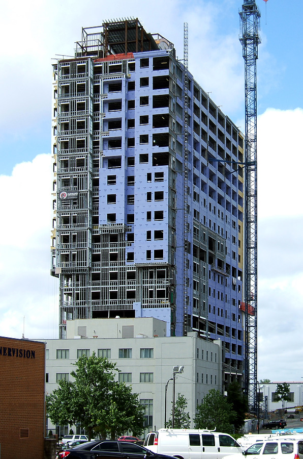 Skye Condominiums/Hyatt Place Charlotte Downtown by John Cahill