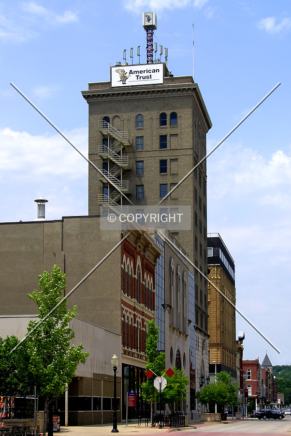 American Trust and Savings Bank Building by Chris Patriarca