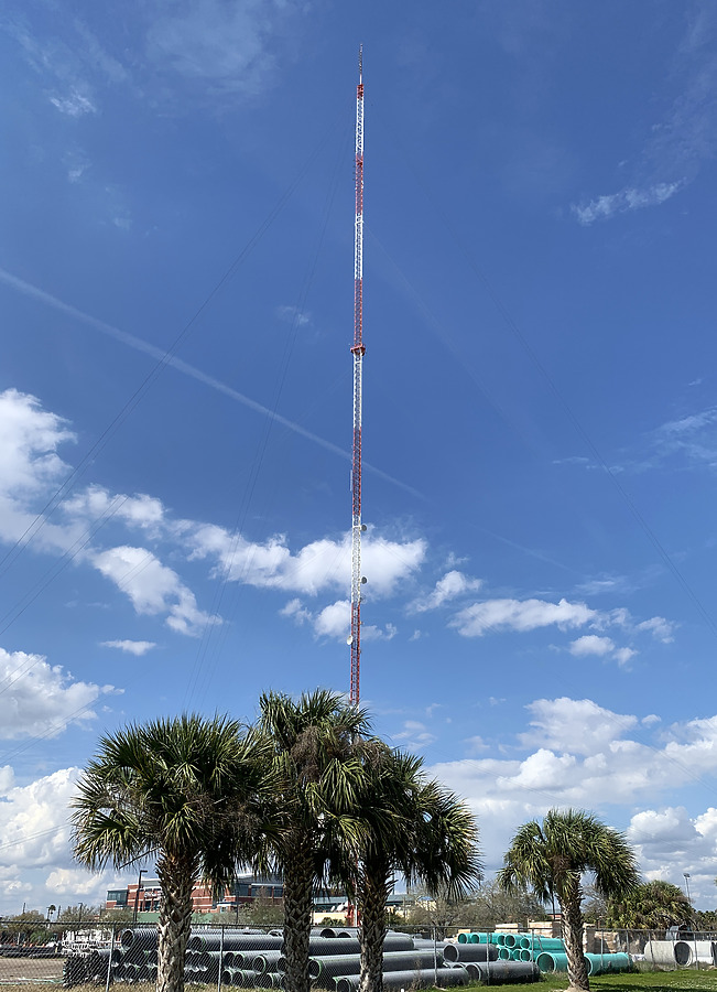 WAPE-FM Transmission Tower by CC BY-SA 4.0/ LittleT889