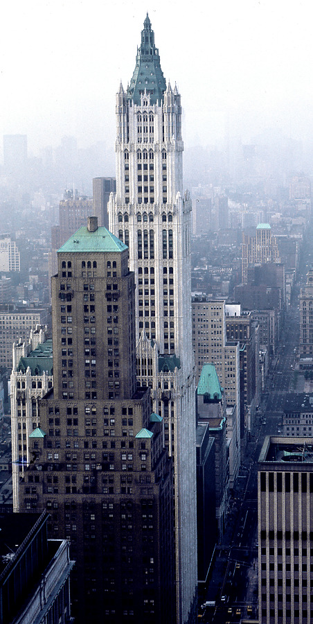 Woolworth Building by Ben M. Cahill