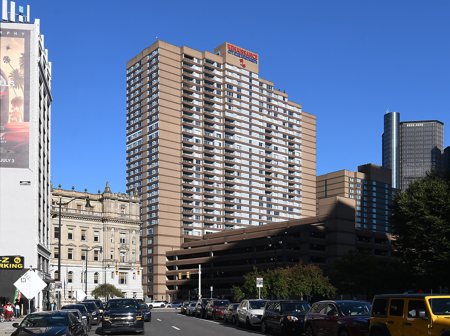 Millender Center Apartments by John W. Cahill