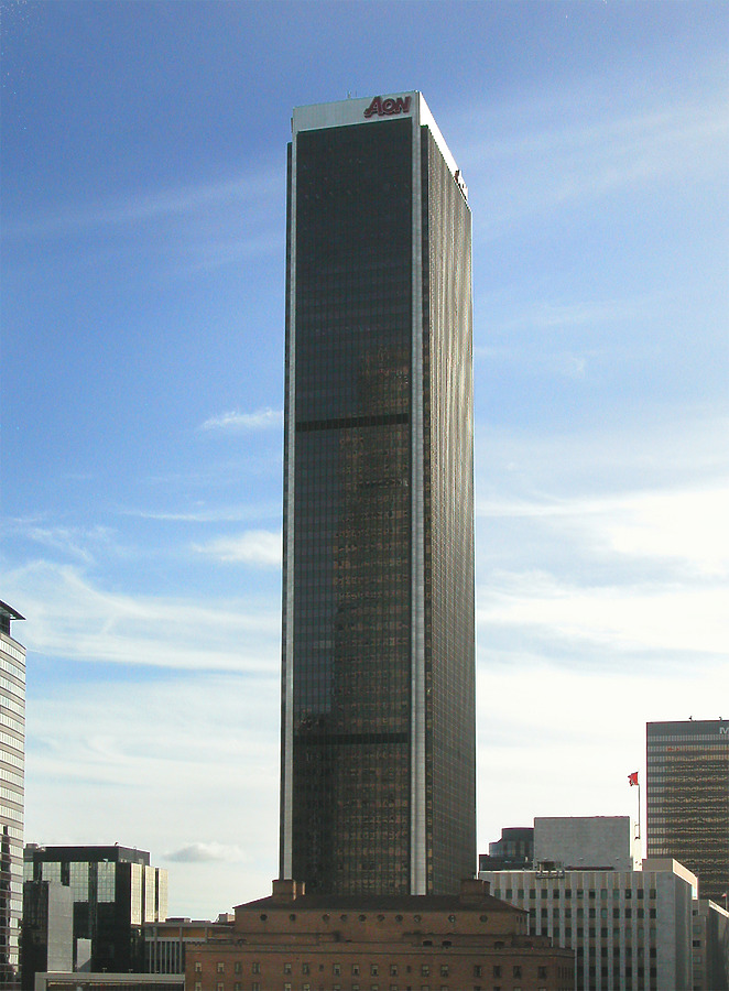 Aon Center by Jim Schwartz