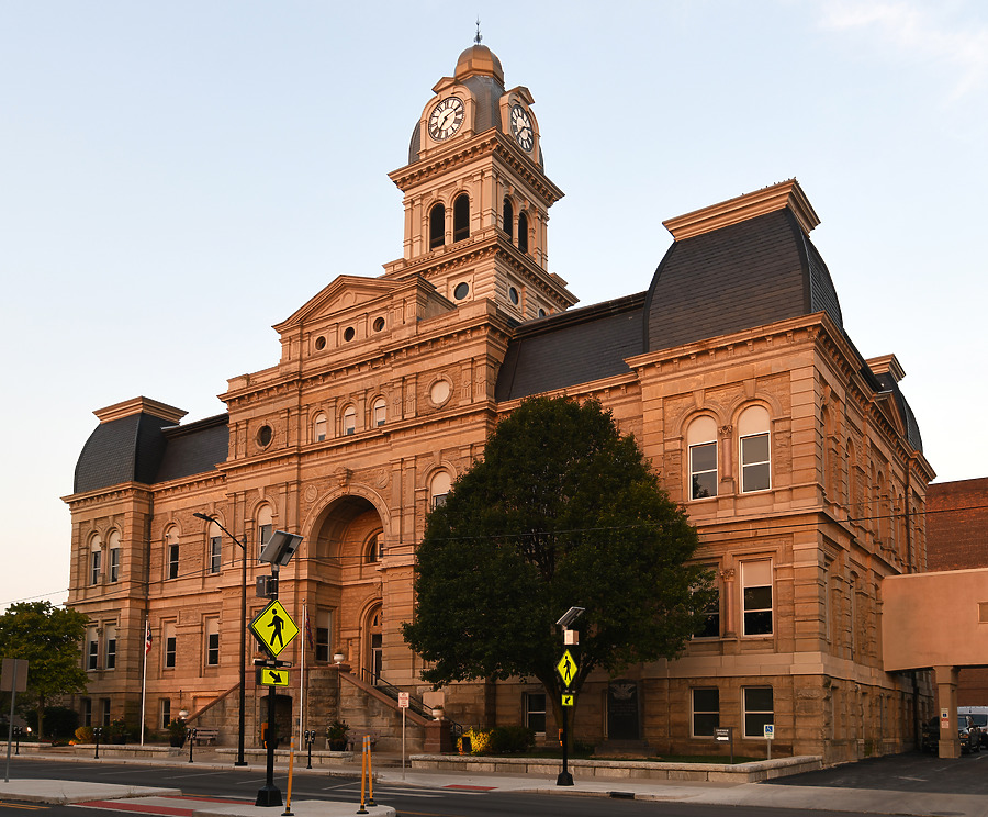 Allen County Courthouse by John W. Cahill