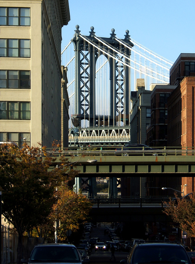 Manhattan Bridge by John Cahill