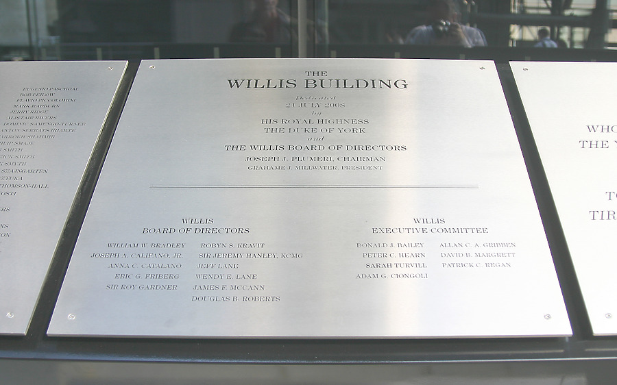 The Willis Building by Tristram Compton