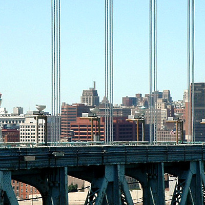 Benjamin Franklin Bridge by John Cahill