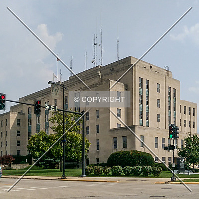 Macon County Building by Ryan Hildebrand