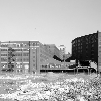 Sears Merchandise Building Tower by Library of Congress, Prints and Photographs Division, HABS, Leslie Schwartz