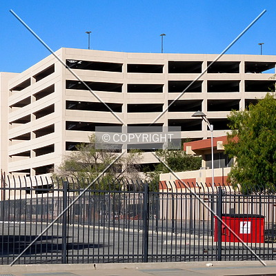 El Paso County Courthouse Parking Garage by Chris Patriarca