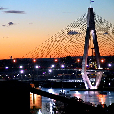 Anzac Bridge by John Bek
