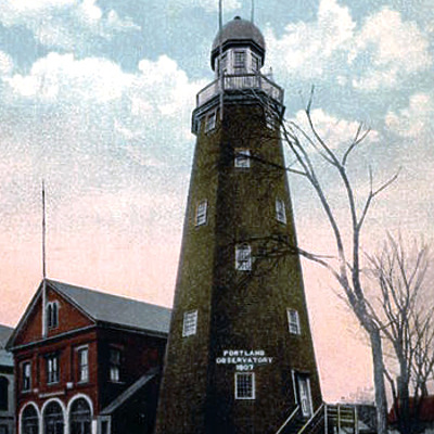 Portland Observatory by United States Public Domain