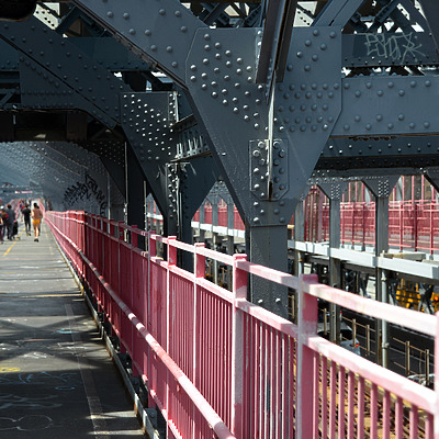 Williamsburg Bridge by John W. Cahill
