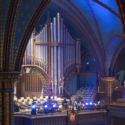 Basilique Notre-Dame-de-Montréal by Pavel Toczynski