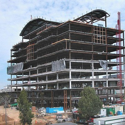 Tower at Convention Center Court by Jim Schwartz