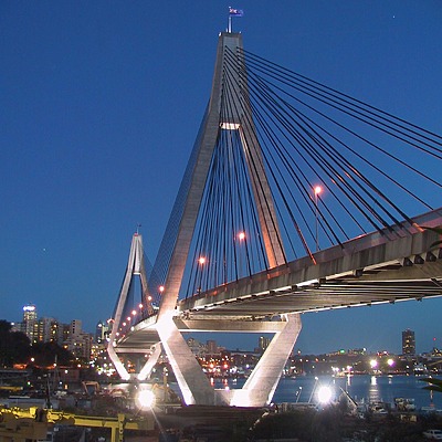 Anzac Bridge by John Bek