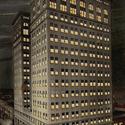 US Bank Building by Spokane Post Card Co.