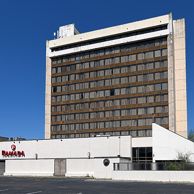 Ramada Plaza Hotel and Convention Center by John W. Cahill