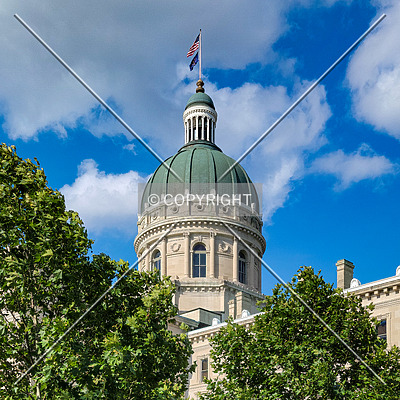 Indiana State House by Ryan Hildebrand