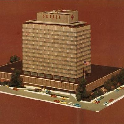 Boulder Towers by Commerical Lithographing Co.