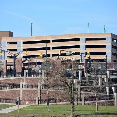 Rutgers Public Safety Parking Deck by John W. Cahill