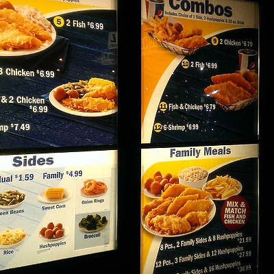 Long John Silver's Restaurant by Ryan Hildebrand