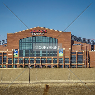 Lucas Oil Stadium by Ryan Hildebrand