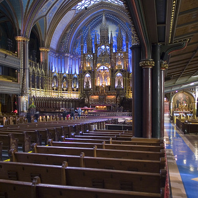 Basilique Notre-Dame-de-Montréal by Pavel Toczynski
